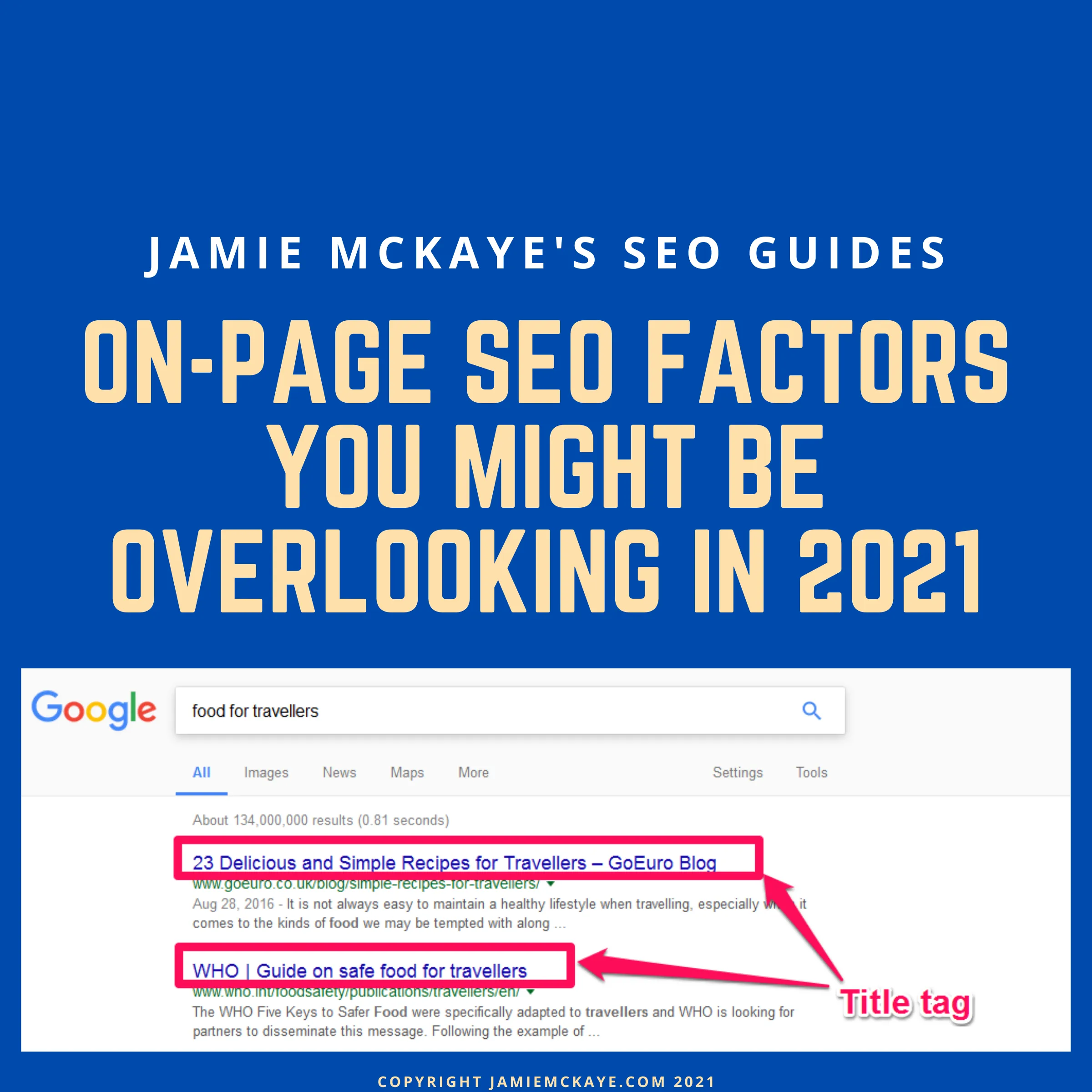 On page SEO Factors you might be overlooking in 2021