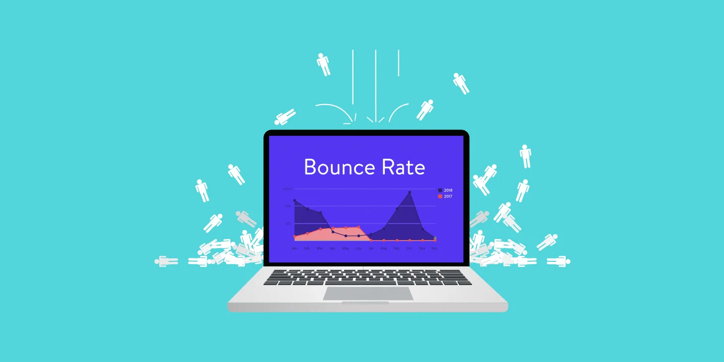 image showing what bounce rate is