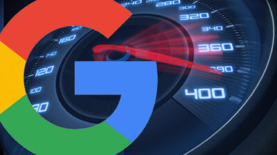 google and speedometer